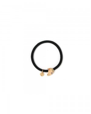 Accesorios Para El Cabello Bape logo hairband Mujer Negros | 162-FPIUCQ