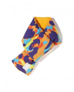 Otros Accesorios Bape Grid Padding Scarf Niños Multicolor | 692-DFCMRZ