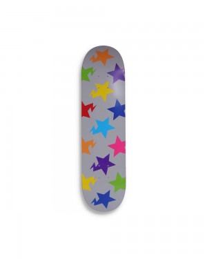 Otros Accesorios Bape Sta Pattern Skateboard Hombre Multicolor Grises | 807-GWKRMF