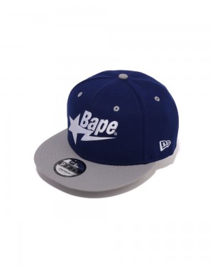 Sombreros Bape BAPESTA New Era 9fifty Hombre Azul Rey Azules | 436-VZTCJS