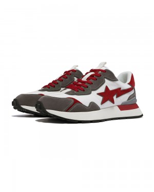 Tenis Bape Roadsta Express #2 Hombre Rosas Claro | 084-VABNKR