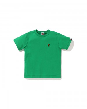 Tops Bape Baby Milo One Point Niños Turquesa | 048-IRJNVU