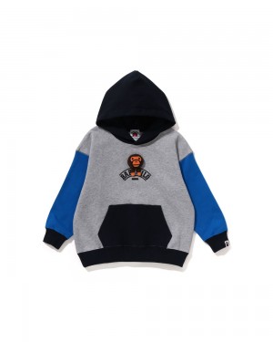 Tops Bape Baby Milo Pullover Hoodie Niños Grises | 231-GAEKCI