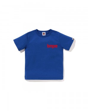 Tops Bape Niños Azul Rey Azules | 708-TEZGLB