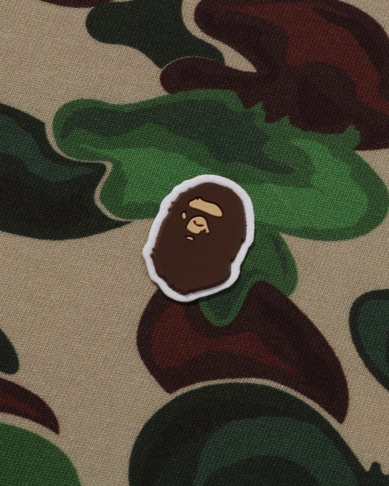 Camiseta Bape Art Ape Head One Point Hombre Verdes | 084-JISTZG