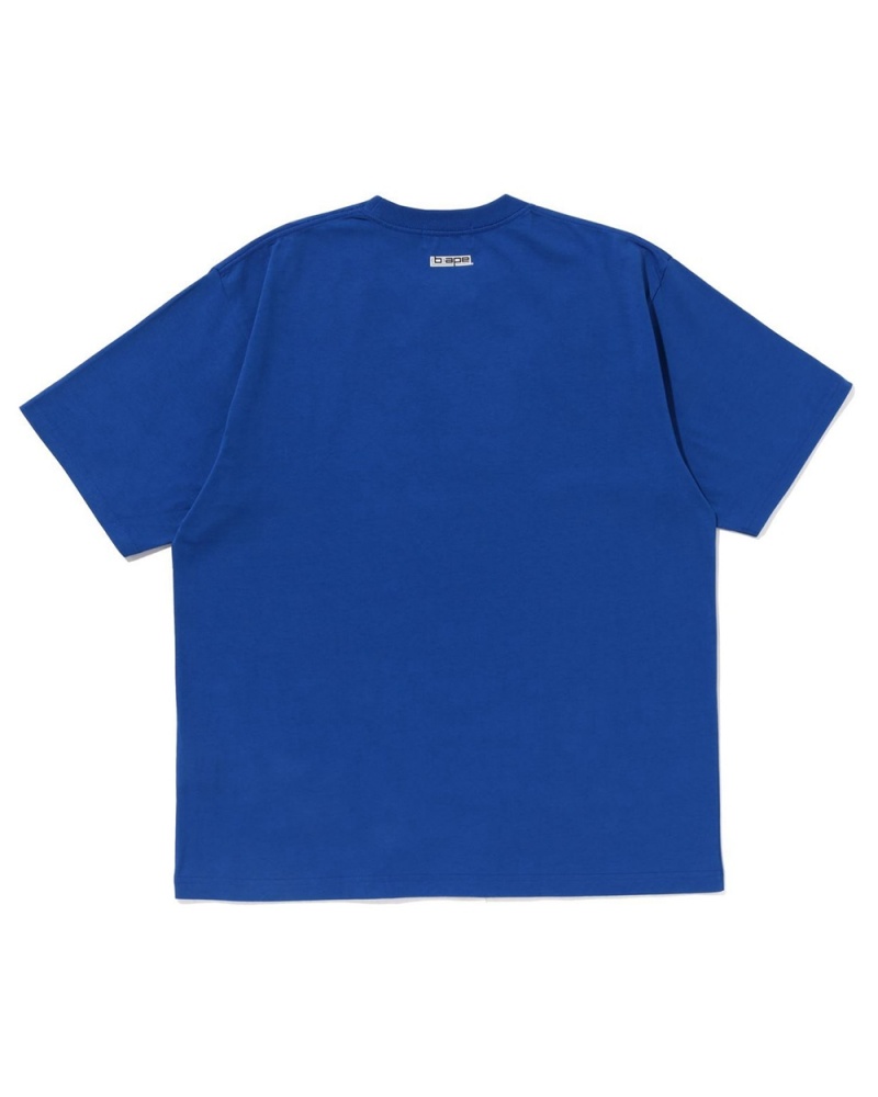 Camiseta Bape By Bathing Ape Hombre Azul Rey Azules | 604-TSHPXL