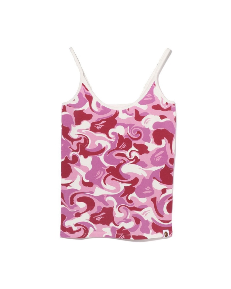 Camiseta Bape Marble Camisole Mujer Rosas | 125-LQHGXM