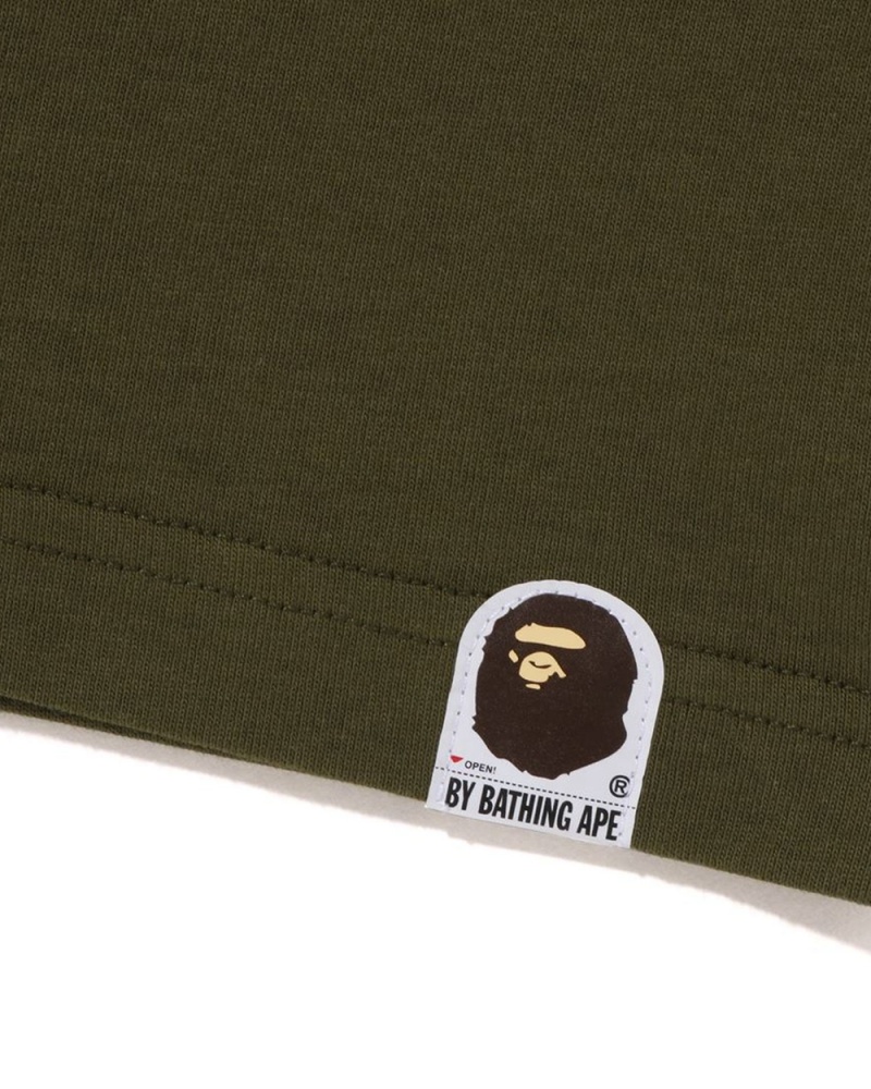 Camiseta Bape Sounds Logo Hombre Verdes | 568-TFYJPA