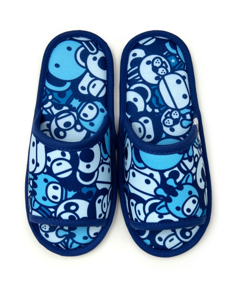 Chancletas Bape Baby Milo Mujer Azules | 941-SLYHRZ