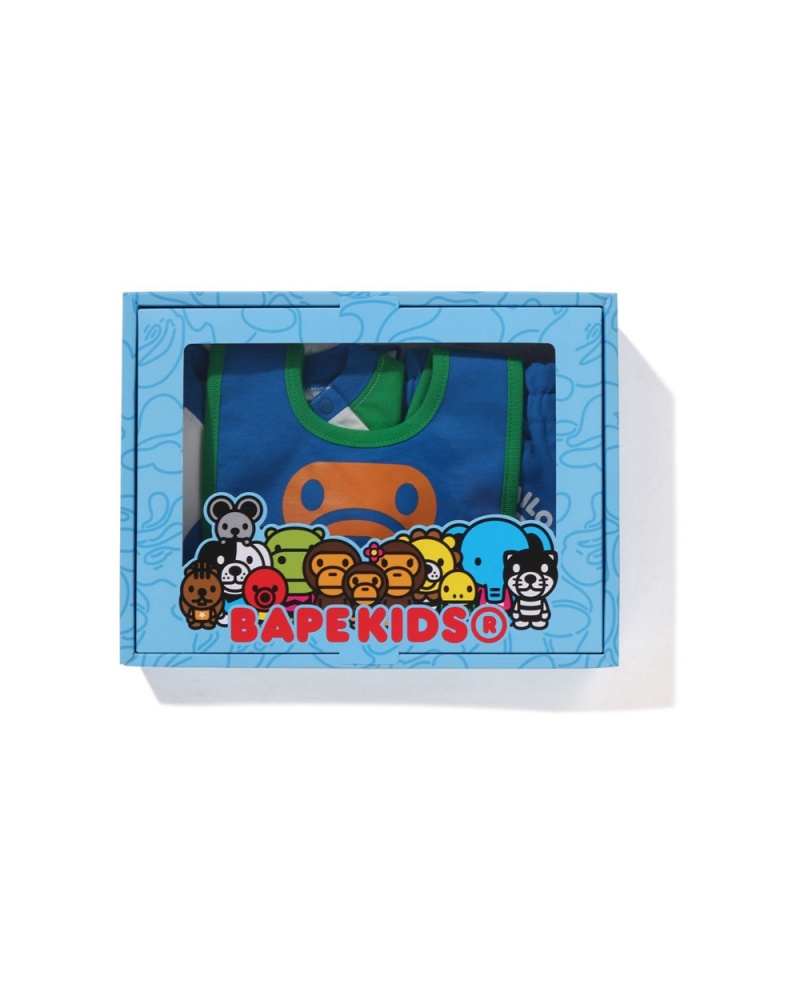 Conjuntos Bape Babies Milo Gift Niños Azul Rey Azules | 178-ZIALKH