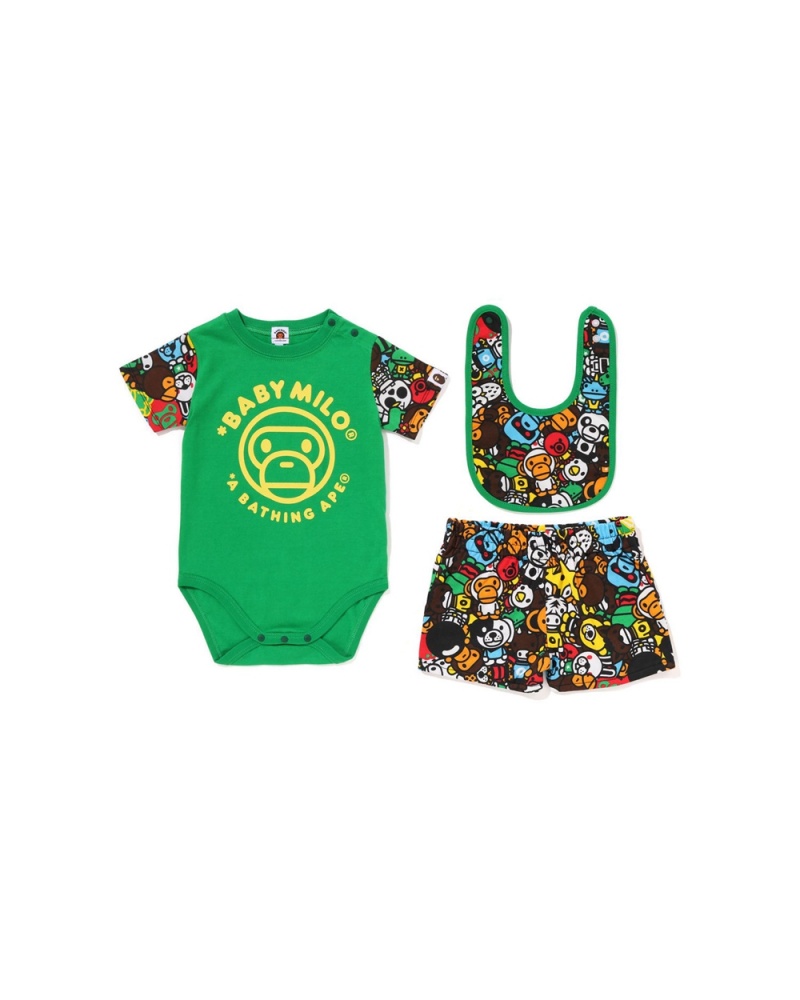 Conjuntos Bape Milo All Safari Gift Niños Turquesa | 937-NPSBAX