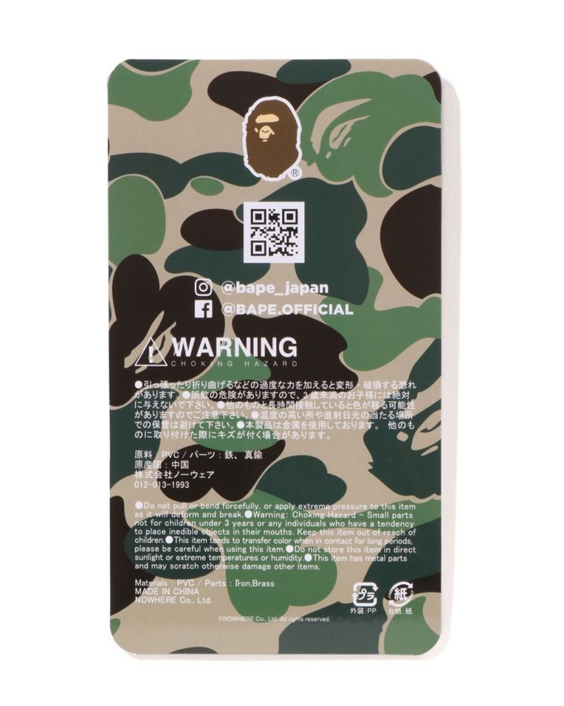 Llaveros Bape Busy Works Hombre Verdes | 459-DXGNBR