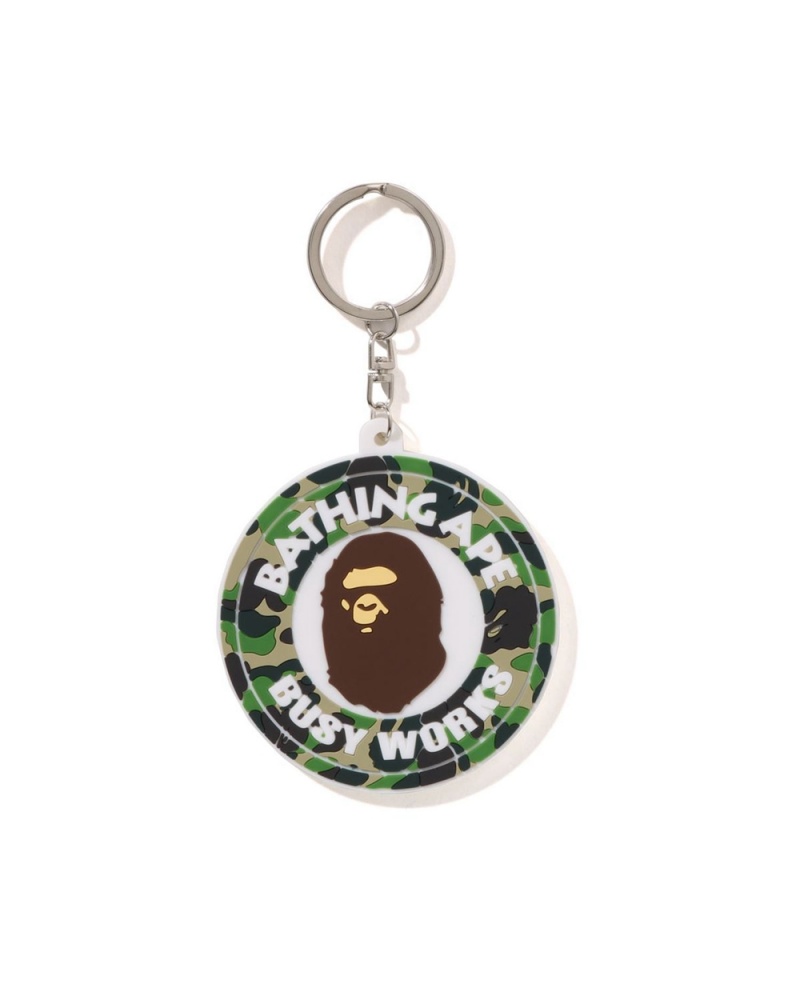 Llaveros Bape Busy Works Hombre Verdes | 459-DXGNBR