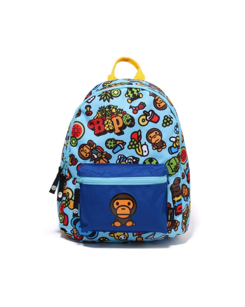 Otros Accesorios Bape Baby Milo Mixed Fruit Daypack Niños Azules | 869-TEGPXI