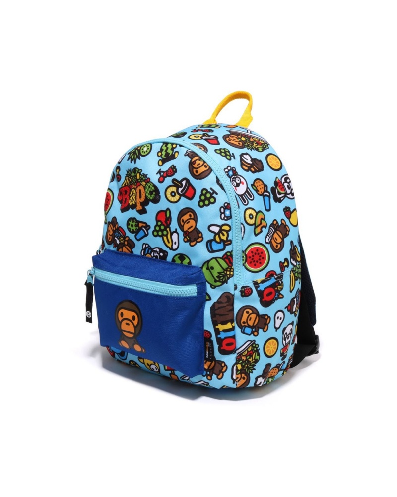 Otros Accesorios Bape Baby Milo Mixed Fruit Daypack Niños Azules | 869-TEGPXI