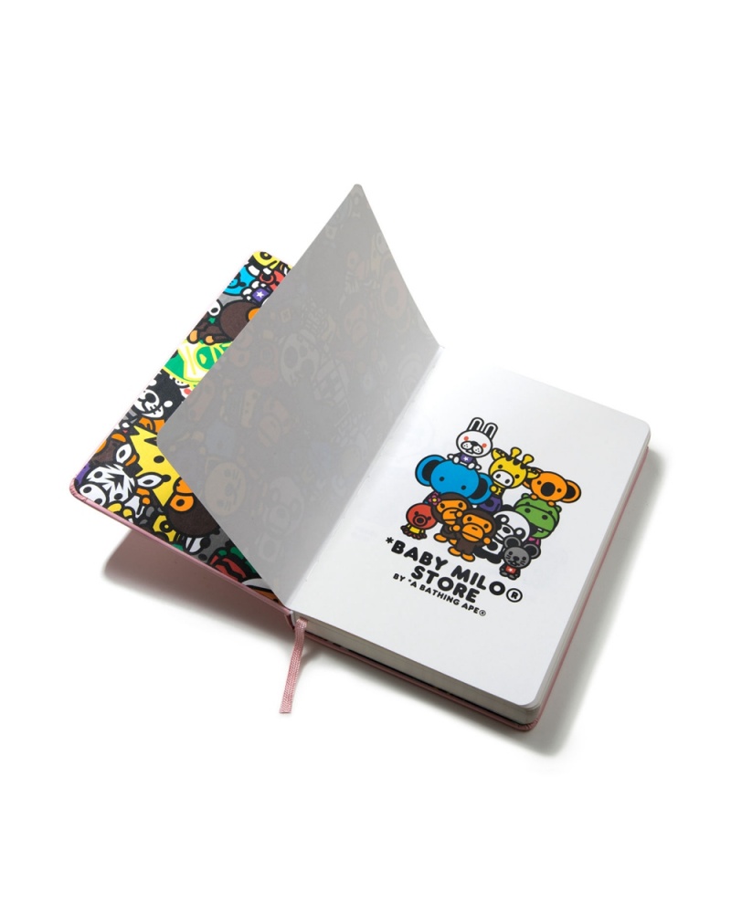 Otros Accesorios Bape Baby Milo notebook Hombre Rosas | 543-LHAQTD