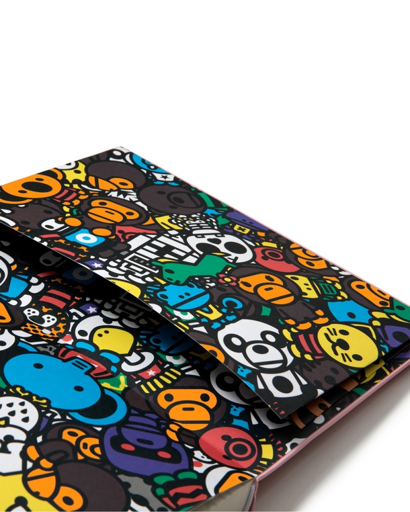 Otros Accesorios Bape Baby Milo notebook Hombre Rosas | 543-LHAQTD