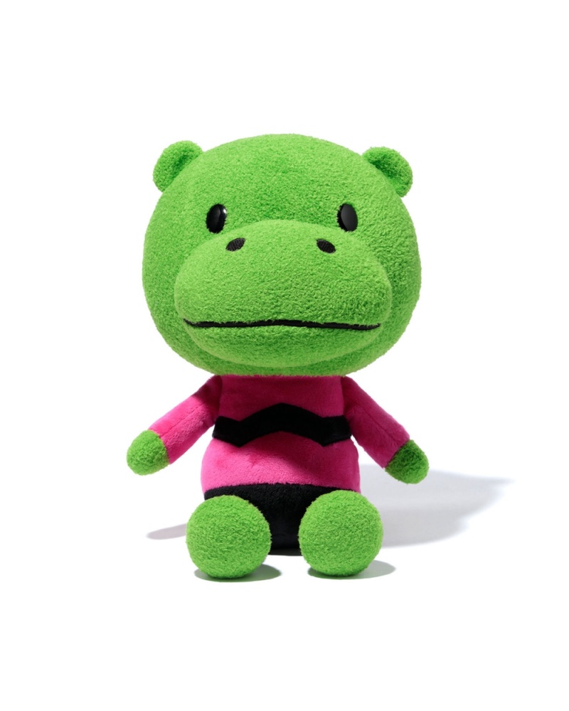 Otros Accesorios Bape Sitting Hippo plush doll Hombre Verdes | 093-EYOBJK