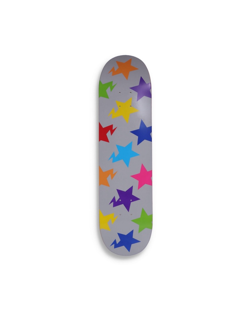 Otros Accesorios Bape Sta Pattern Skateboard Hombre Multicolor Grises | 807-GWKRMF