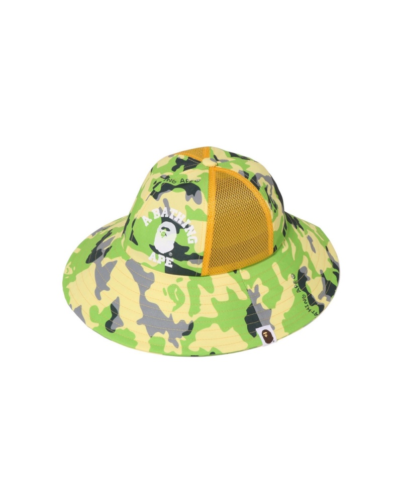 Otros Accesorios Bape Woodland Mesh Niños Verdes | 230-GQACOB