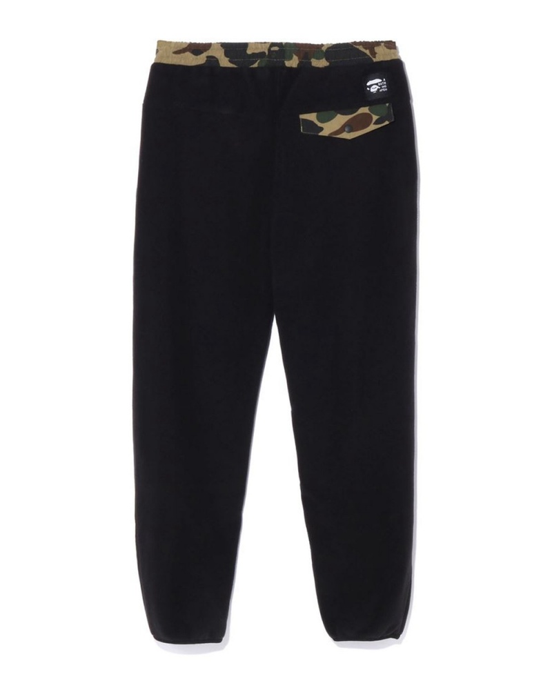 Pantalon Bape X Polartec 1st Shark Mujer Negros | 857-LCMHSU