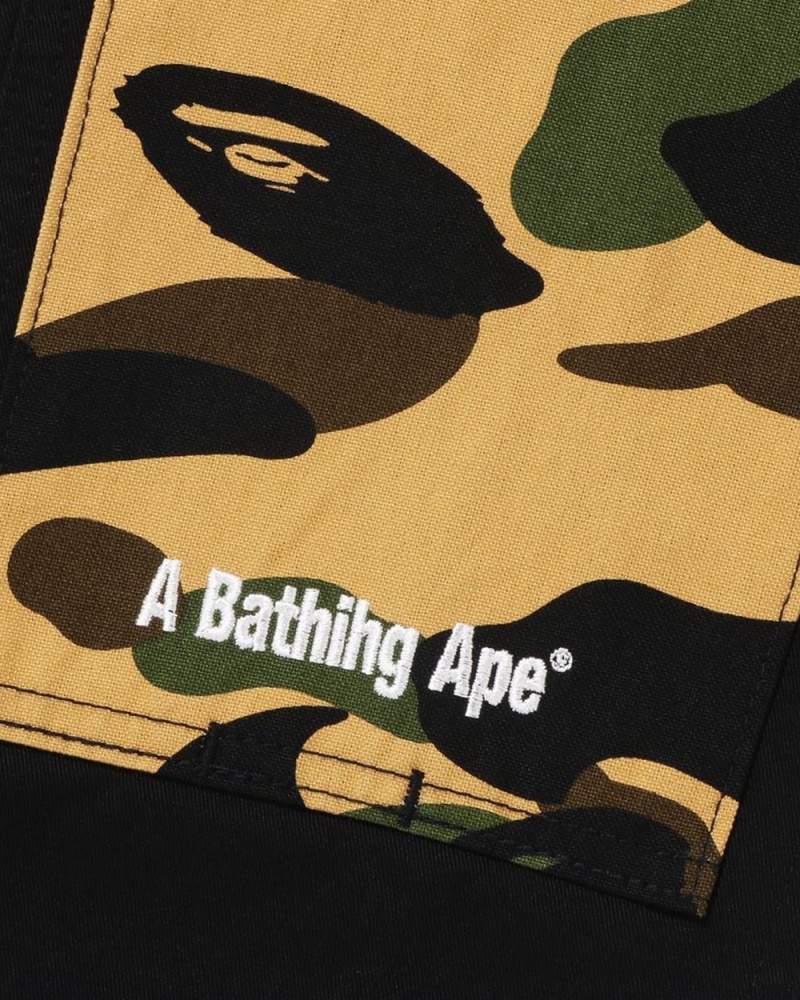 Pantalones Bape 1st Painter Jr Niños Negros | 120-EFQPLM