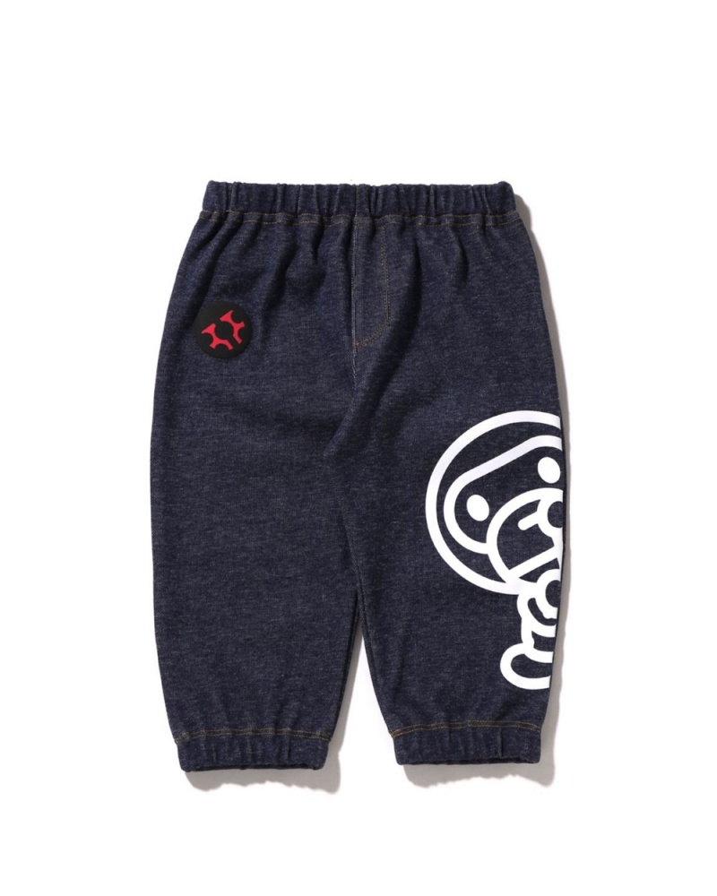 Pantalones Bape Baby Milo Niños Azules | 907-LWSDIP