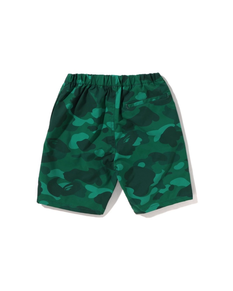 Pantalones Bape Mesh Pocket Shorts Niños Turquesa | 540-TDJCOF