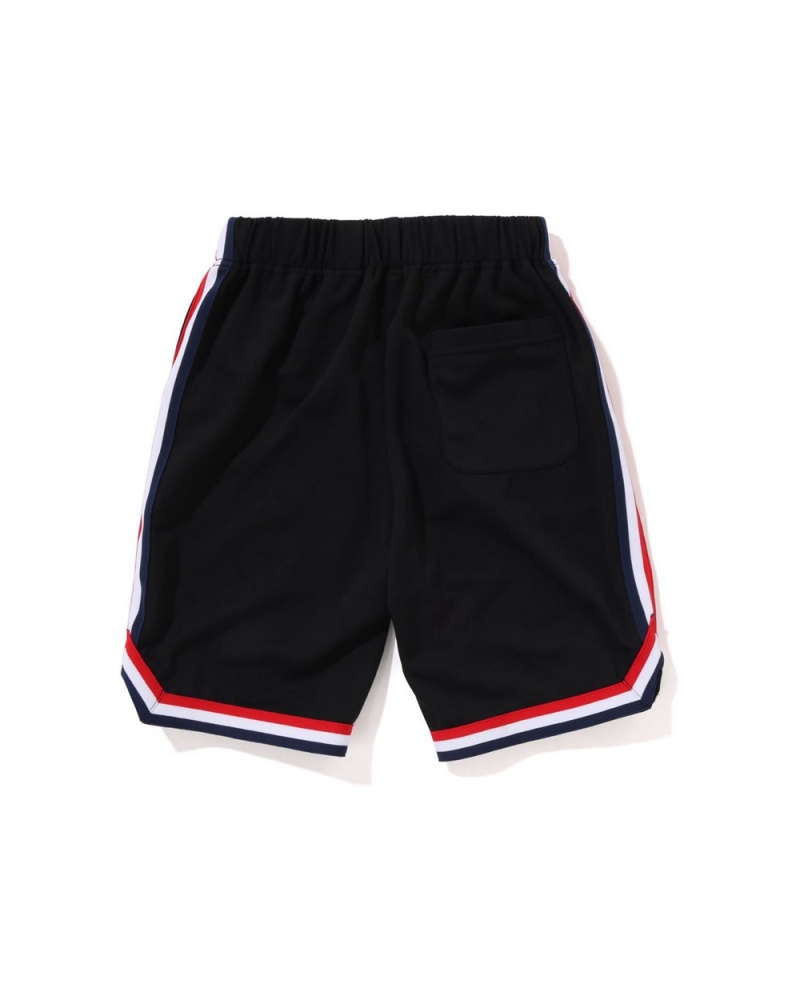 Pantalones Bape Multi Print Basketball Shorts Niños Negros | 862-PDGUNZ