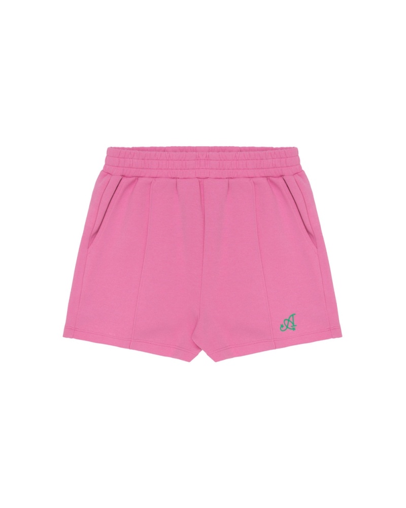 Short Bape Logo track Mujer Rosas | 603-EKGAYU