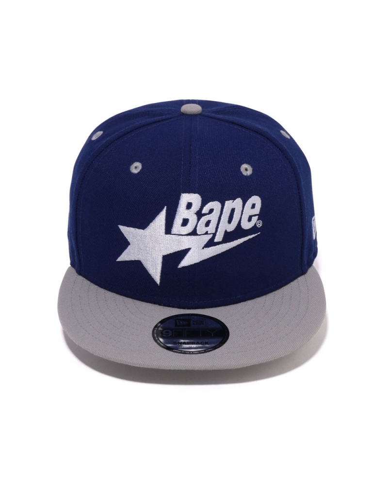 Sombreros Bape BAPESTA New Era 9fifty Hombre Azul Rey Azules | 436-VZTCJS