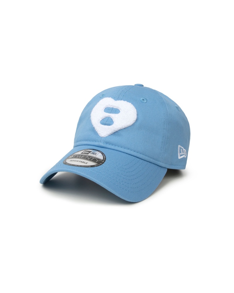 Sombreros Bape X New Era logo Mujer Azules | 813-JITXLW