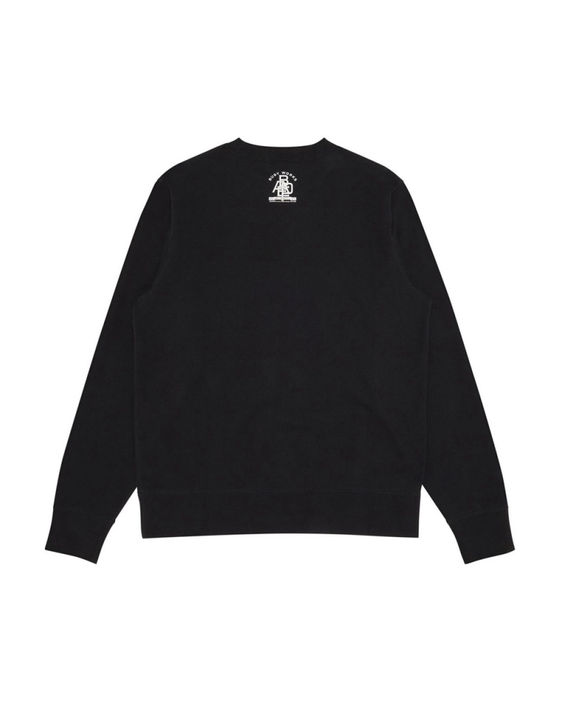 Sudadera Bape Archive Crewneck Hombre Negros | 527-SHUEKQ