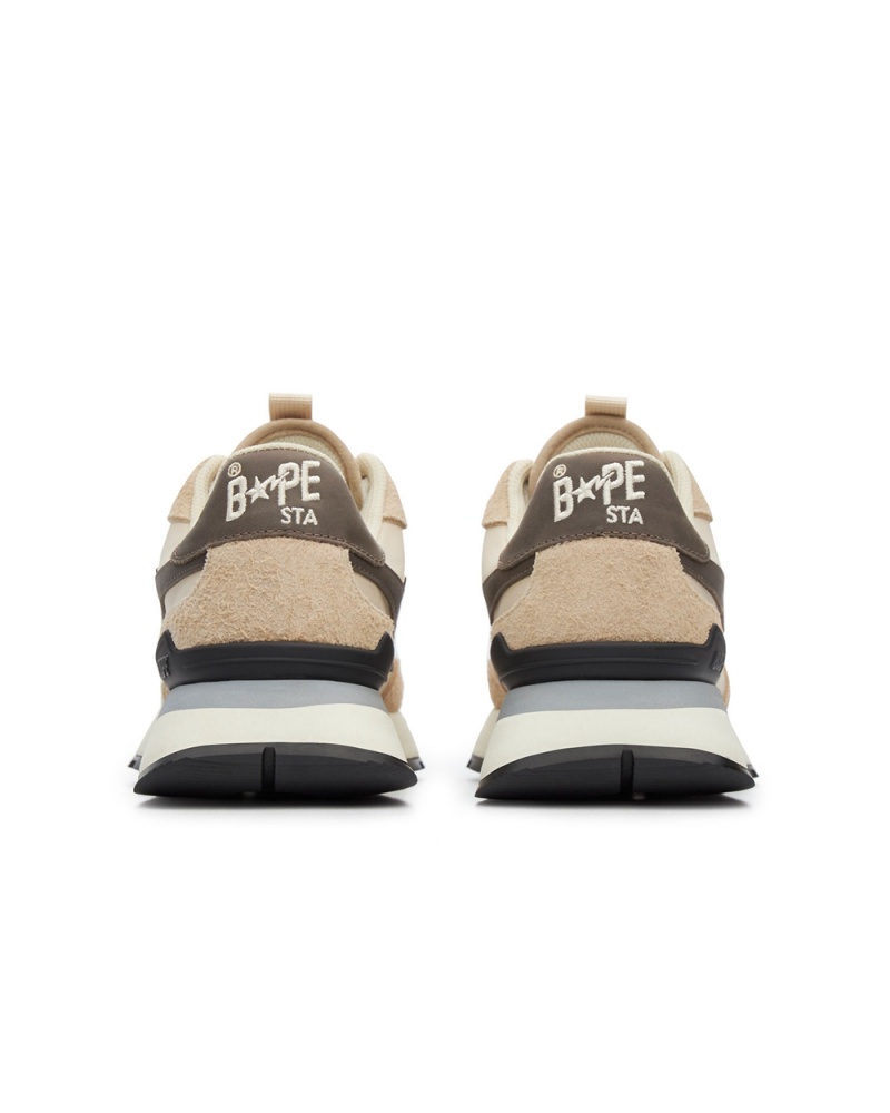 Tenis Bape Carretera STA Express #1 M2 Hombre Beige | 581-ICKRNP