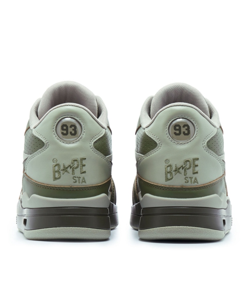 Tenis Bape Clutch STA #1 Hombre Verdes | 841-LKGRPQ