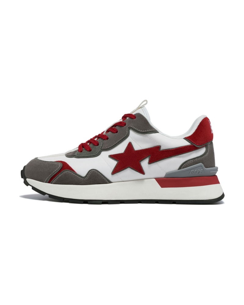 Tenis Bape Roadsta Express #2 Hombre Rosas Claro | 084-VABNKR