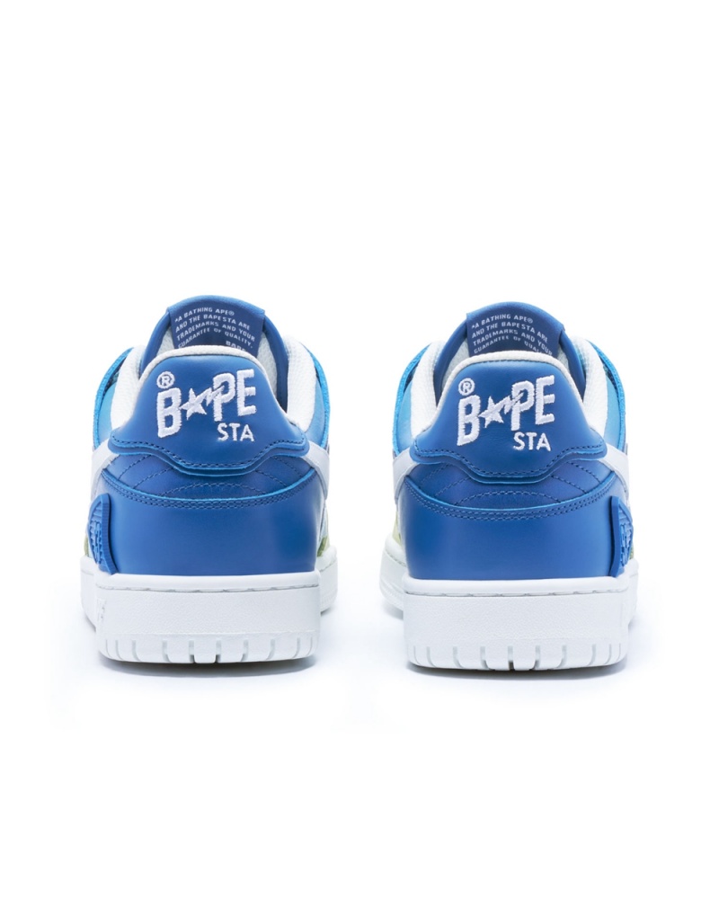 Tenis Bape SK8 STA #1 Hombre Azules | 472-KBOGER