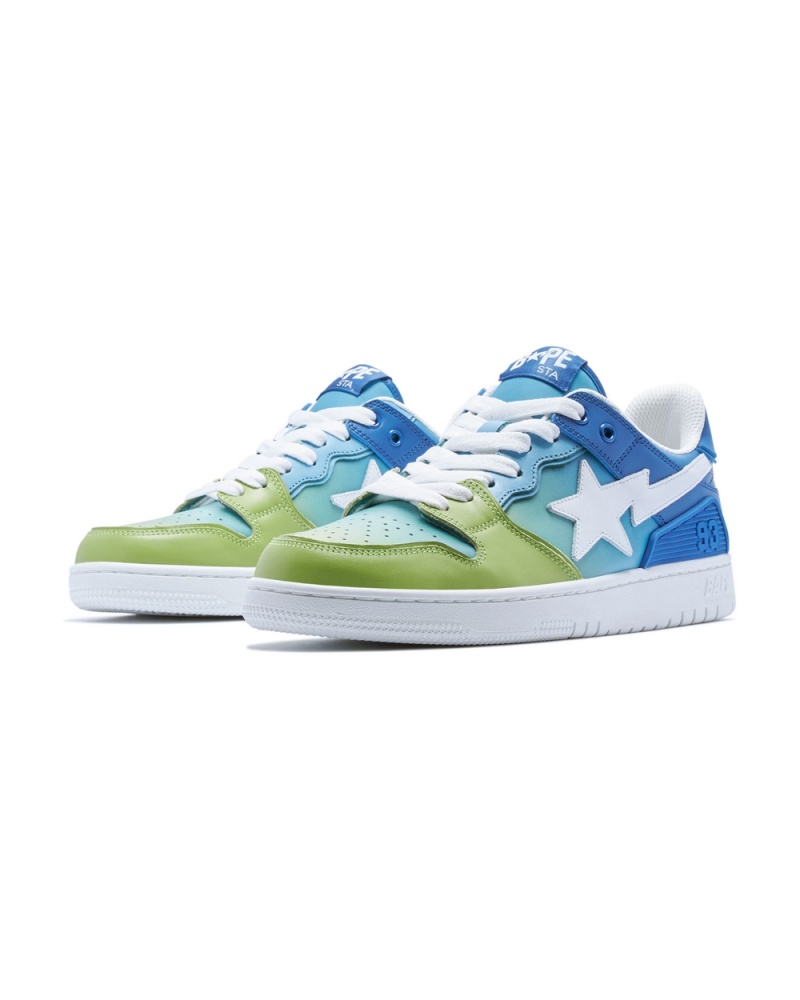 Tenis Bape SK8 STA #1 Hombre Azules | 472-KBOGER