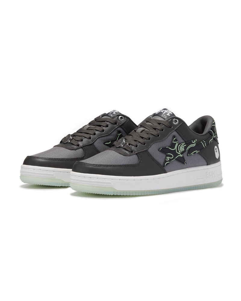 Tenis Bape STA #1 M2 Hombre Grises Oscuro | 950-IMKGPY