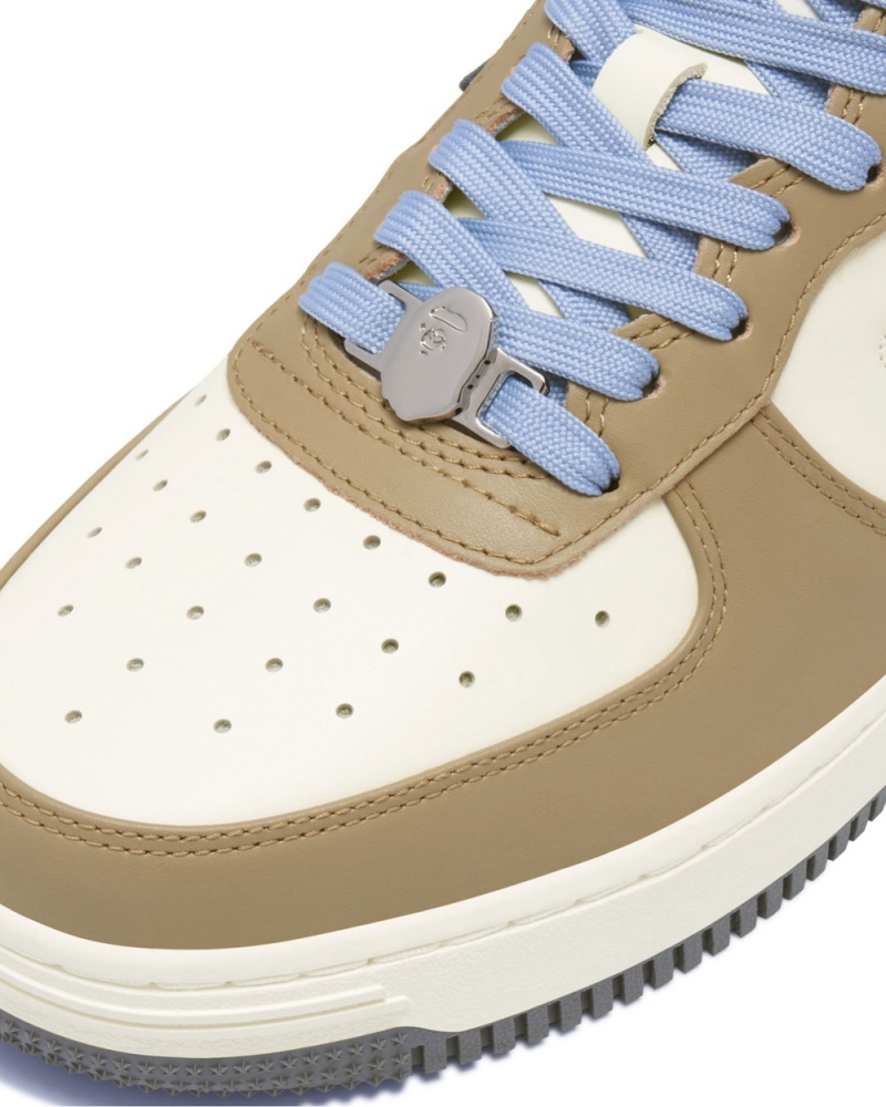 Tenis Bape STA #4 Hombre Beige | 305-ARNCBU