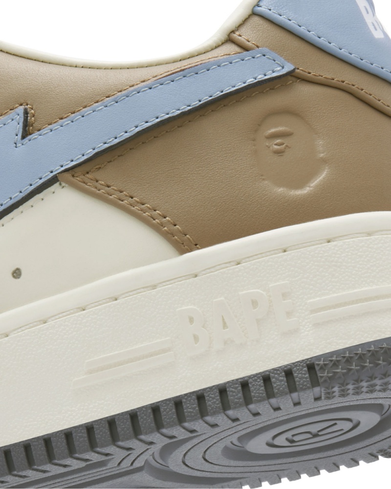 Tenis Bape STA #4 Hombre Beige | 305-ARNCBU