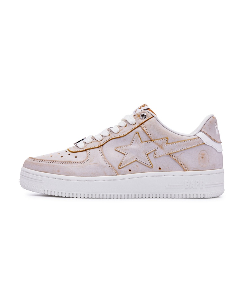 Tenis Bape STA #5 M1 Hombre Beige | 542-ZUEYRJ