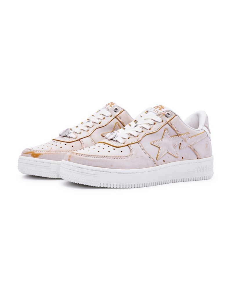 Tenis Bape STA #5 M1 Hombre Beige | 542-ZUEYRJ