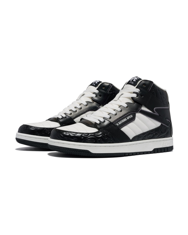 Tenis Bape STA 88 Mid #1 Hombre Negros | 384-VWEFAX