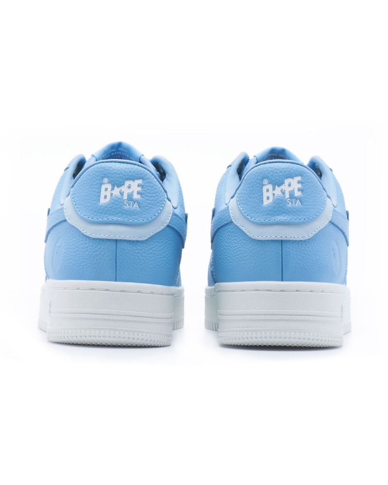 Tenis Bape STA #9 Hombre Azules Claro | 608-PQTNJB