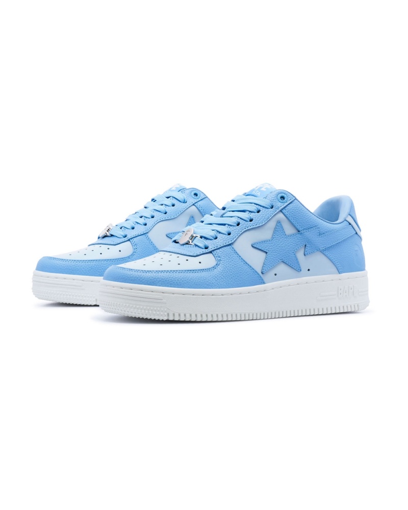 Tenis Bape STA #9 Hombre Azules Claro | 608-PQTNJB