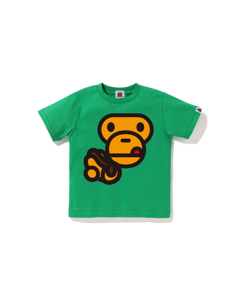 Tops Bape Baby Milo Face Hot Dog Niños Turquesa | 516-OQVLUT