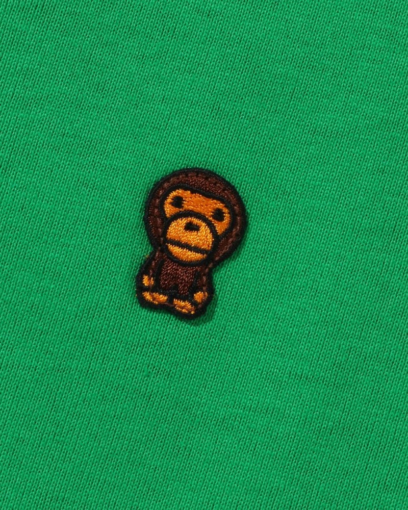 Tops Bape Baby Milo One Point Niños Turquesa | 048-IRJNVU