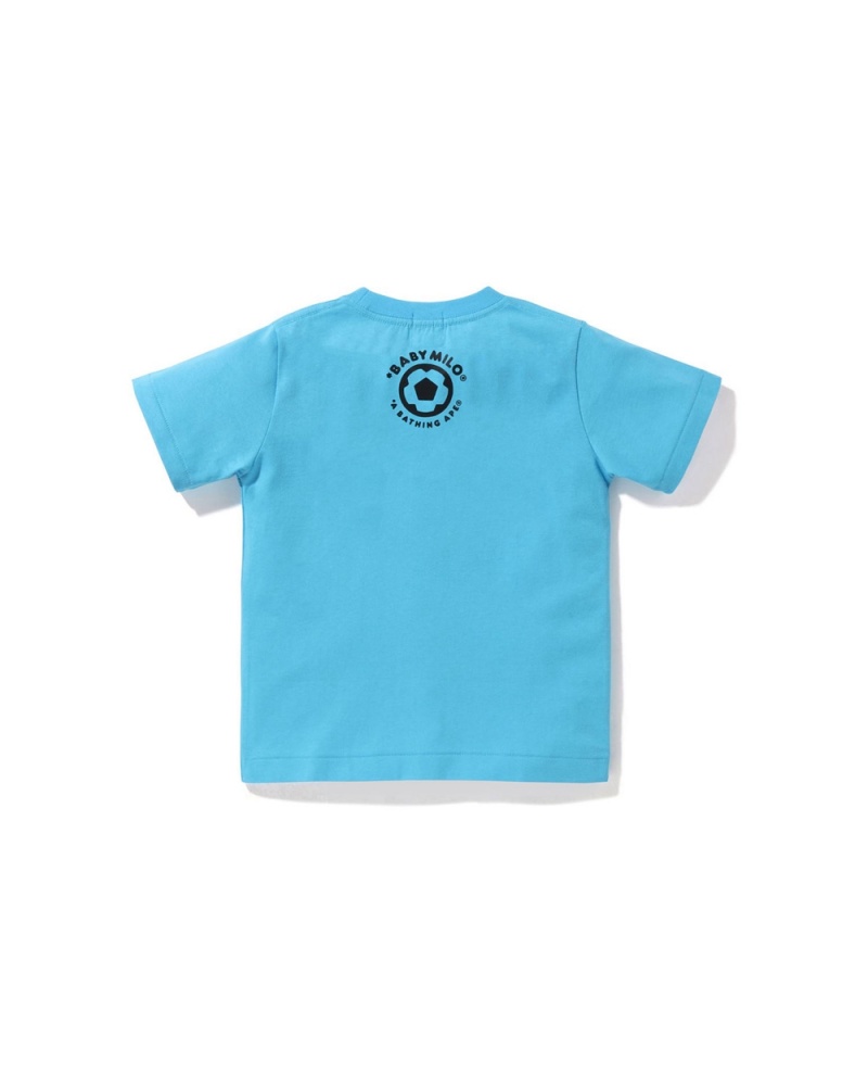 Tops Bape Baby Milo Soccer Niños Azules | 680-XTNMDP