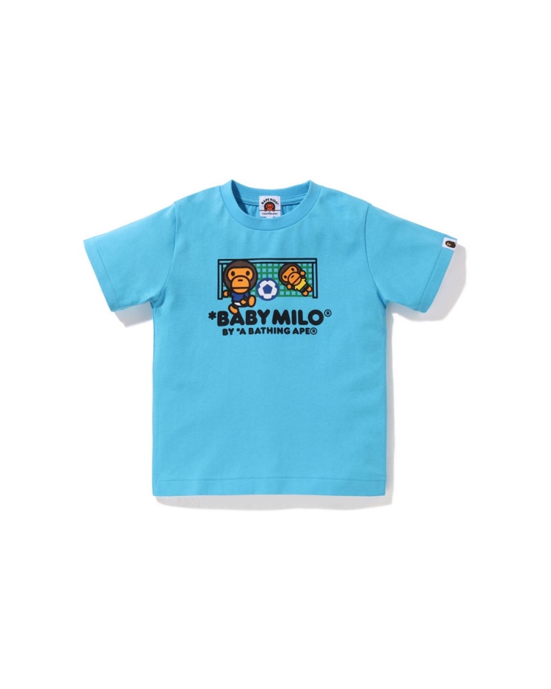 Tops Bape Baby Milo Soccer Niños Azules | 680-XTNMDP